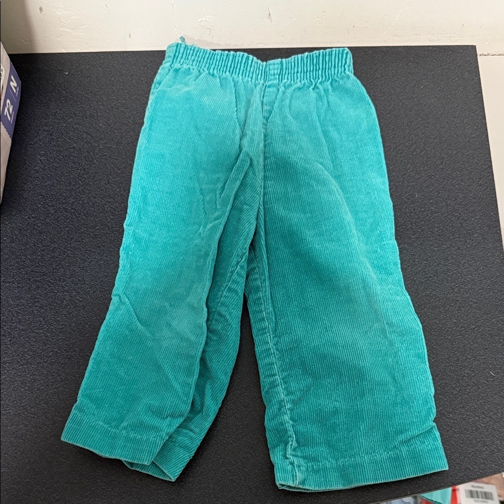 Carter's Teal Corduroy Pants 80’s
